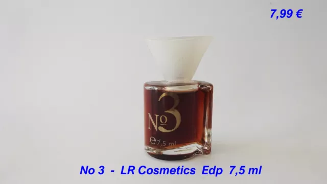 No 3  -  LR Cosmetics  Edp  7,5 ml  Parfum Miniatur