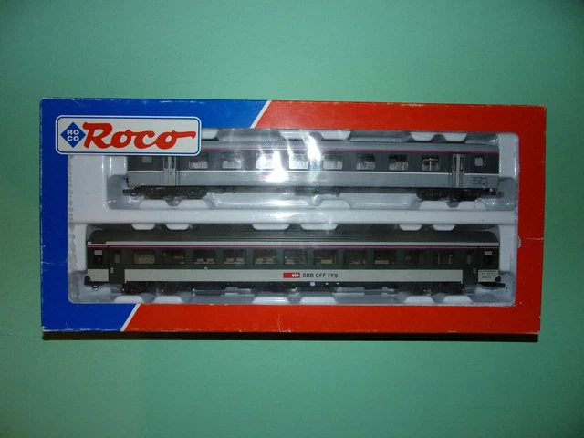 Roco Coffret 4 Voitures Voyageurs EST 44012 - Échelle HO - Neuf Et Rare
