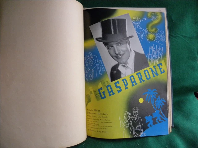 FILMPLAKATE der UFA-KINO-LEIH-KATALOG 1937-38 Musikfilm-Tonfilm Schellack-Ära