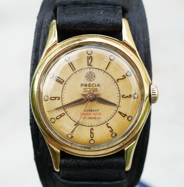 Montre Vintage ALBIN - Mécanique Automatique - Années 60 - À Réparer Ou Pour Pièces