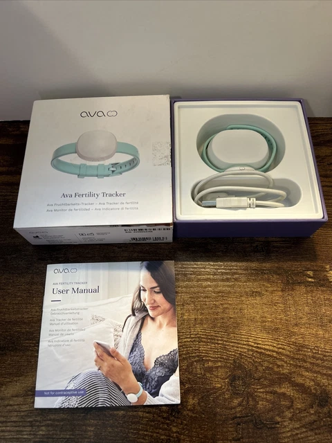 Pulsera digital de seguimiento de fertilidad Ava 2.0 usada buen estado