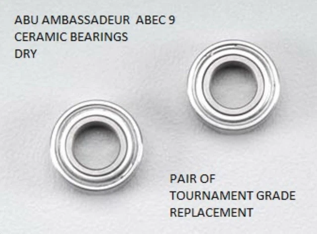 abu garcia ambassadeur 6500 c3ct mag ceramic spool bearings Roro Fit [1034&1034] 4600C, 5500  RORO LURE ABU SPORTS MAG ROCKET C3CT