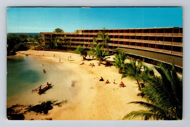 Kailua-Kona HI-Hawaii, King Kamehameha Hotel, Advertise, Vintage c1960 Postcard