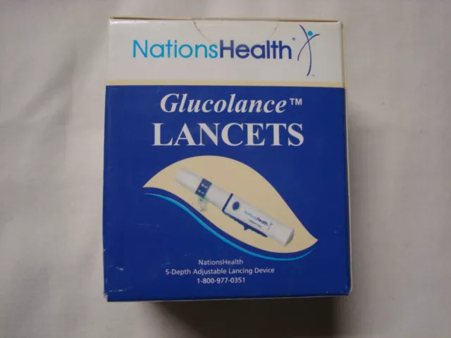 NationHealth Glucolance Lancets