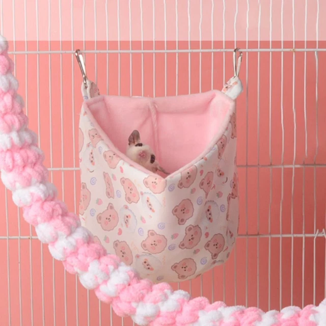 Accessories Squirrel House Hamster Hammock Rabbit Nest Guinea Pig Sleeping Bag