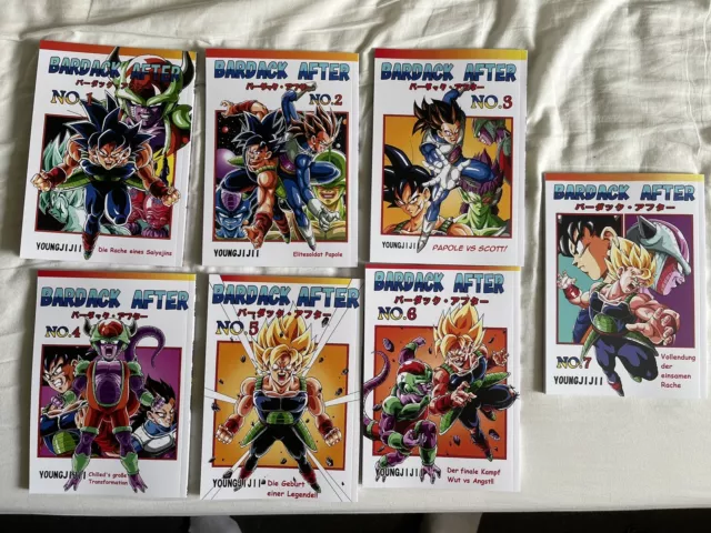 Dragonball - Bardock After Vol. 1-7 Deutsch A5 Doujinshi Younh Jijii