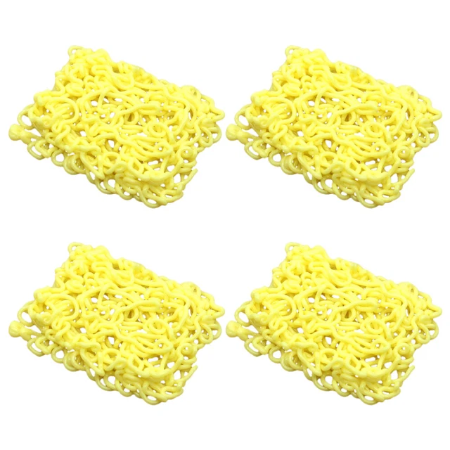 4 pz gel di silice modello spaghetti istantanei bambino simulazione alimentare in miniatura