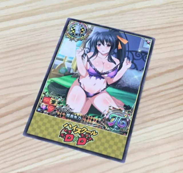 Akeno Himejima High School DxD Goddess Anime Waifu Art Card