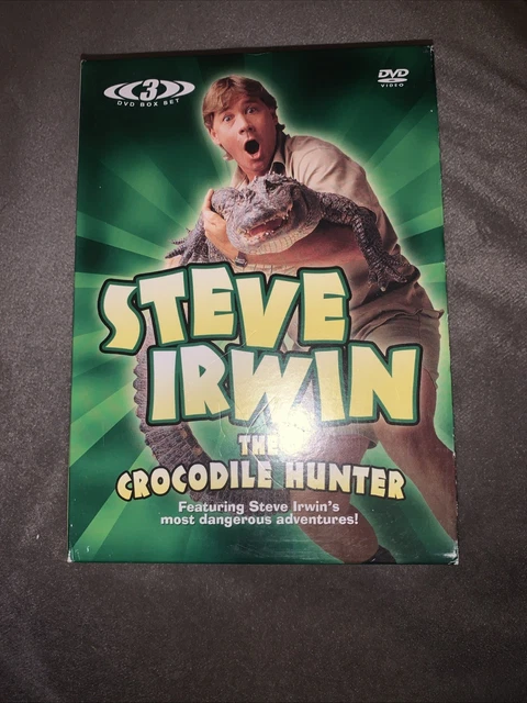 STEVE IRWIN: THE Crocodile Hunter DVD Box Set Vol. 1-3 £11.12 - PicClick UK