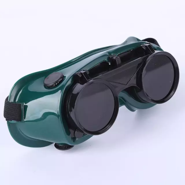 Fityle Flip Lens Welding Goggles Cutting Grinding Welding Anti Radiation Glasses