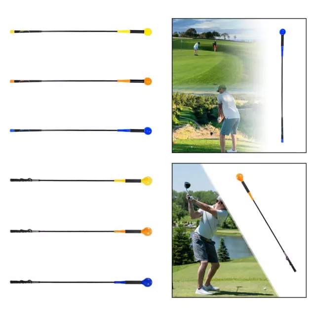 Golf Swing Trainer Asta da pratica da golf leggera per colpire la guida