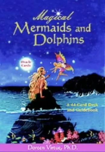 Magical Mermaids And Dolphin Oracle Cards by Virtue PhD, Doreen Cards Book The