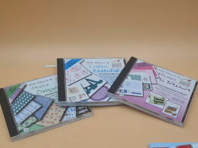 Create And Craft Triple Tesoro Volumen 2 Estudio -3 Cd-Rom Caja