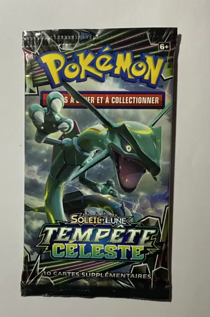 Booster Pokémon: Soleil et Lune - Tempête Céleste 03 Août 2018