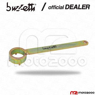Buzzetti ATTREZZO CHIAVE SERRAGGIO GHIERA STERZO PIANTONE APRILIA MOIJTO 2T HIPER2 50 