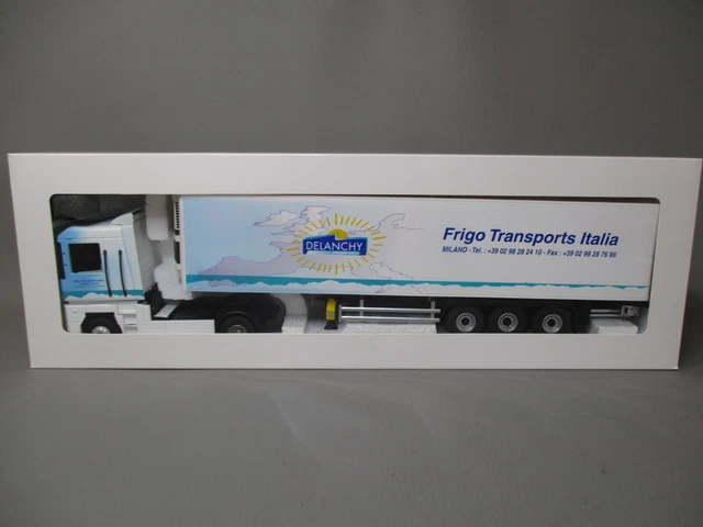 VOLVO FH 4 GLOBETROTTER SEMI FRIGO TRANSPORTS MALVAUX ELIGOR 1/43 Ref
