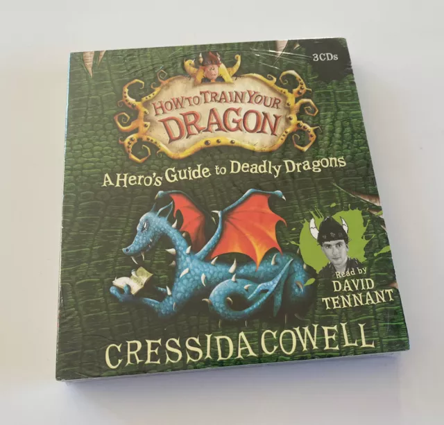 How To Train Your Dragon Hero's Guide Audio Book Cressida Cowell David Tennant
