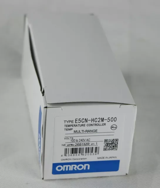 One New Omron E5CN-HC2M-500 Temperature Controller In Box Expedited Shipping