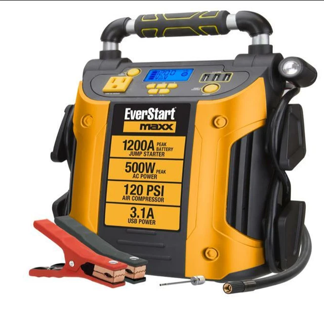 Everstart maxx battery shop jump starter