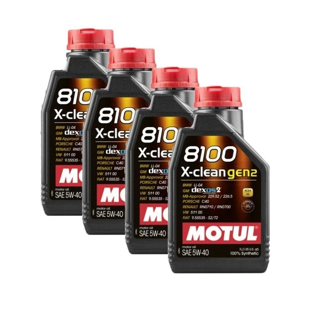 Motul OLIO 8100 X-CLEAN GEN2 5W40 A € 10,01 (oggi) | Migliori Prezzi E - Foto 4