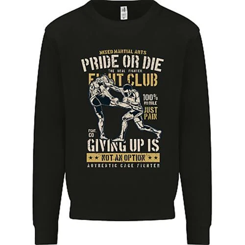 Pride MMA Muay Thai Mixed Martial Arts Mens Sweatshirt Jumper