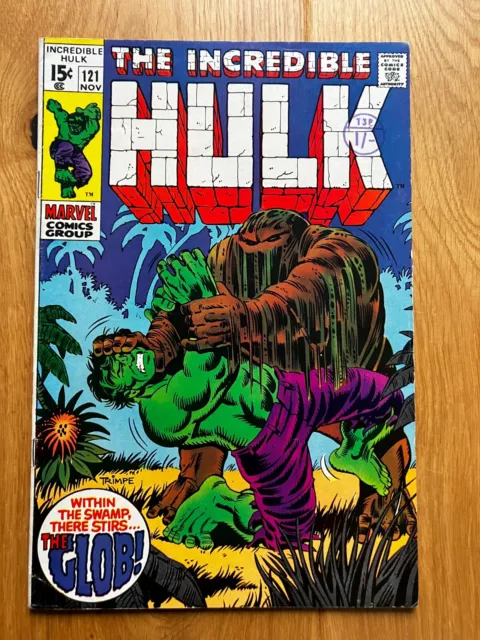 Marvel Comics The Incredible Hulk #121 1969
