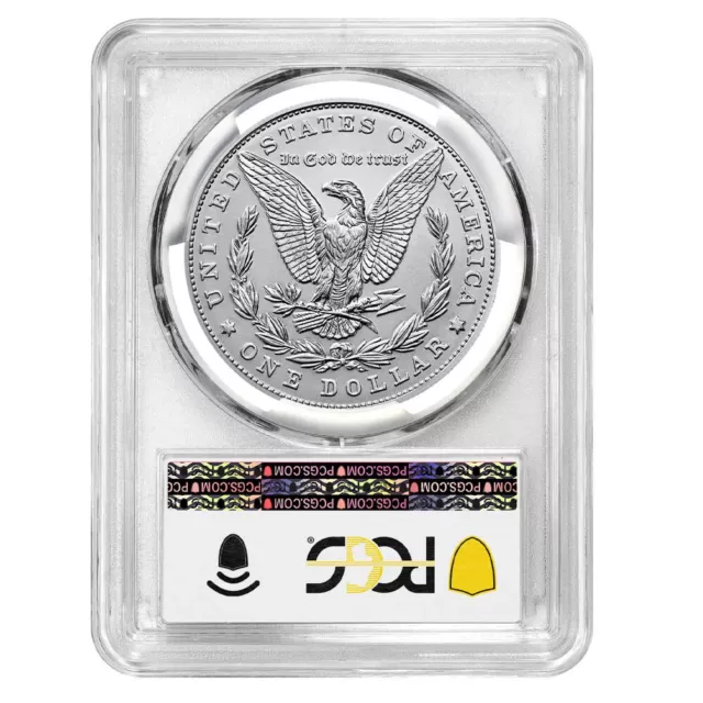 2023 $1 Morgan Silver Dollar PCGS MS70 FS Morgan Label 2