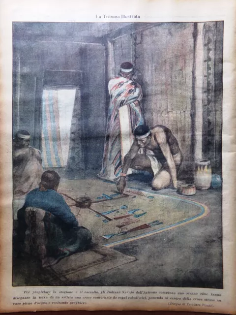 La Tribuna Illustrata 1 Febbraio 1925 Microscopio Battiti Cuore Tagore Galleria 3