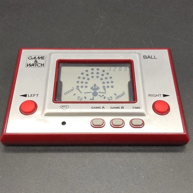 NINTENDO GAME WATCH Ball Rgw-001 EUR 70,43 - PicClick ES