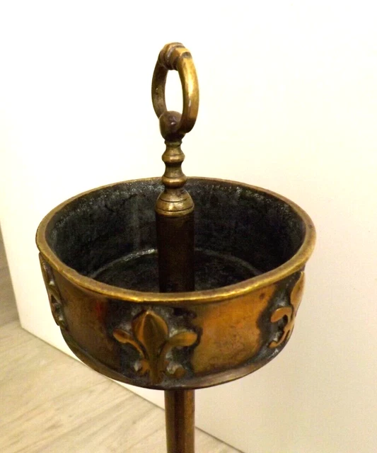 Cendrier jaune/carbone avec coupe-cigare et poinçon 14 x 18 x 4,5 cm