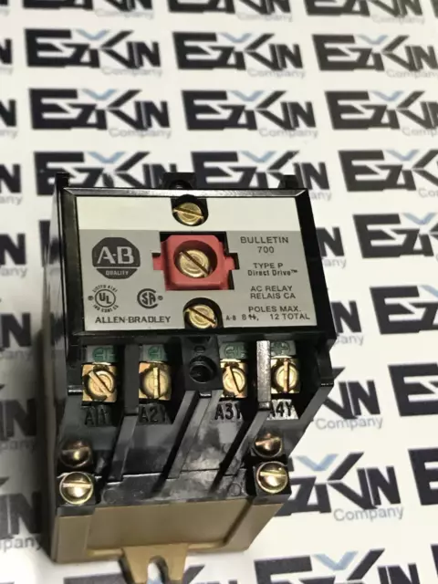 Allen-Bradley 700-P400A1 Ser.B AC Relay Control  120v Coil