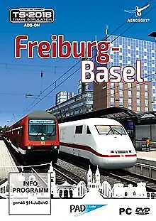 Trainsim 2018 Freiburg-B AddOn - [PC] by Aerosoft | Game | condition good