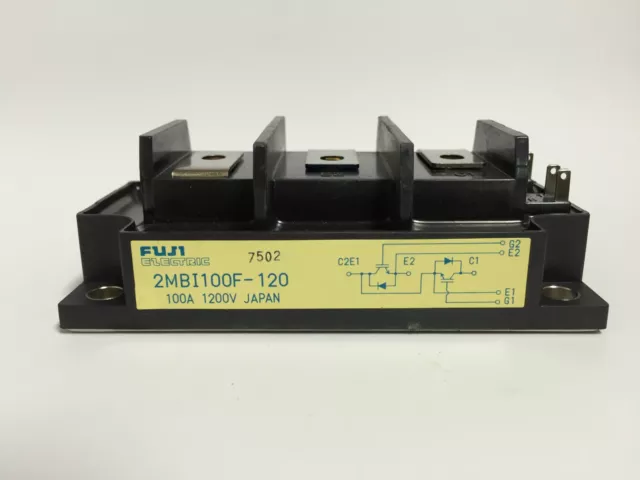 2MBI100F-120 Fuji Electric IGBT Module 100A 1200V Japan 1pc