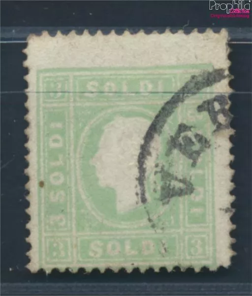 Briefmarken Österr.-Lombardei/Venetien 1858 Mi 8II gestempelt(8669880