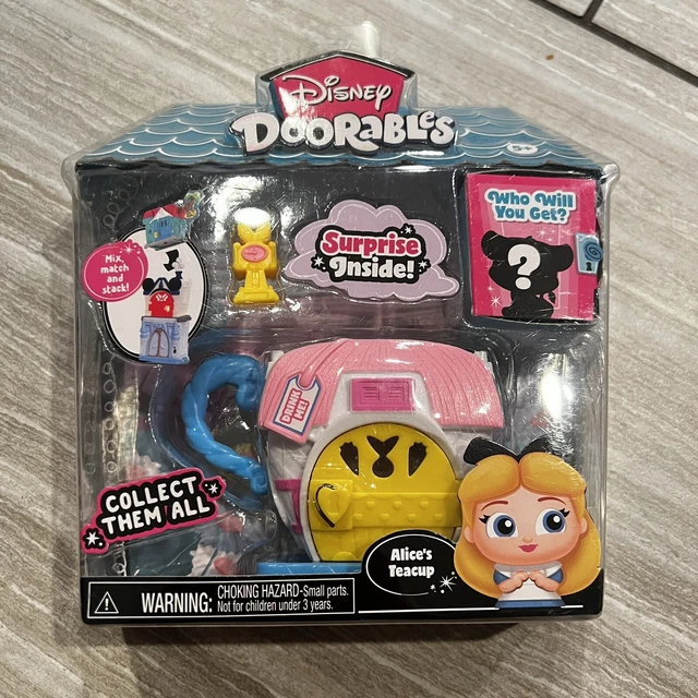 DISNEY DOORABLES ALICE'S Teacup Playset House Unopened Series 4 13.04