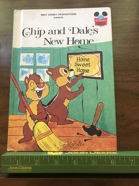 "Chip and Dale's New Home'' Walt Disney's Wonderful World of Reading c1979