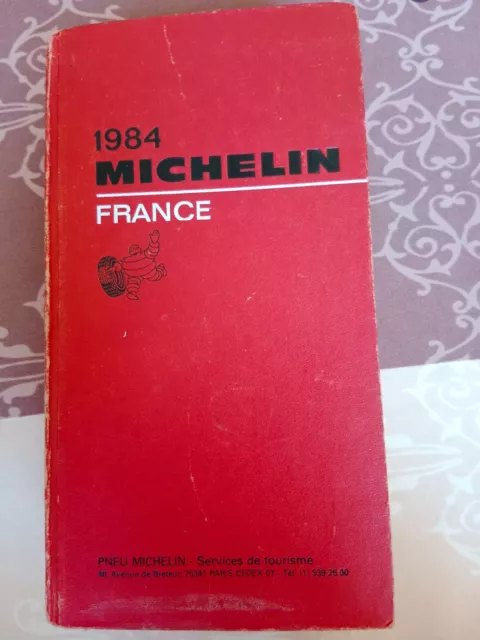 Guide rouge Michelin 1984 France