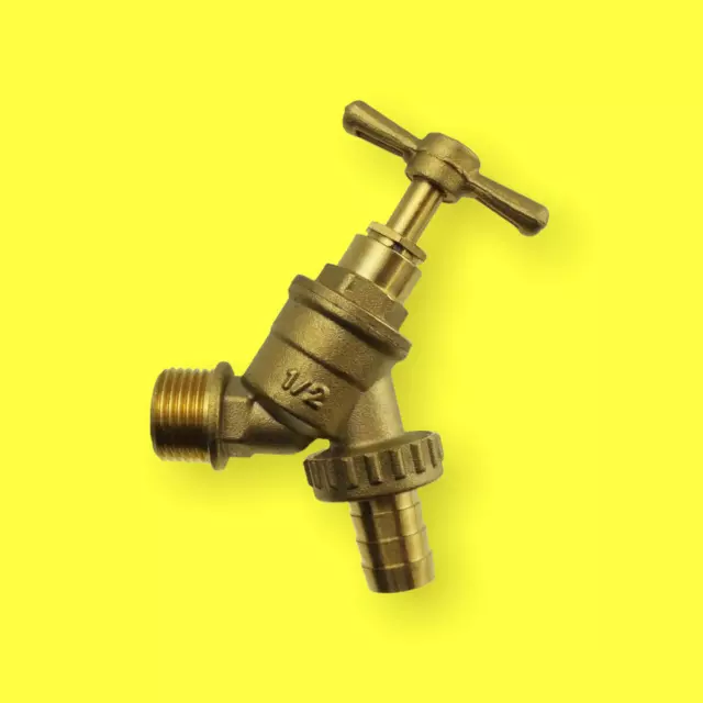 Universal Messing Outdoor Garten Wasserhahn/Schlauch Union Lätzchen Wasserhahn 1/2"