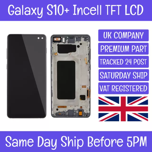 Samsung Galaxy S10+ Plus G975F TFT Incell LCD Screen Display Touch Digitizer
