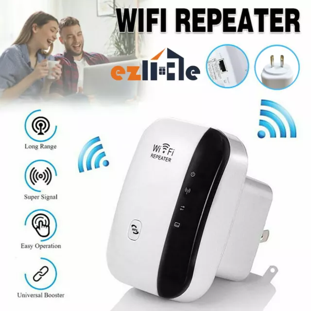 300Mbps WiFi Repeater Wireless Signal Extender Booster AP Range Router AU Plug ️