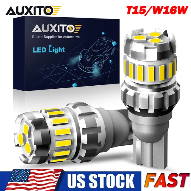 AUXITO LED REVERSE Backup Light Bulbs T15 912 921 Extremely Bright