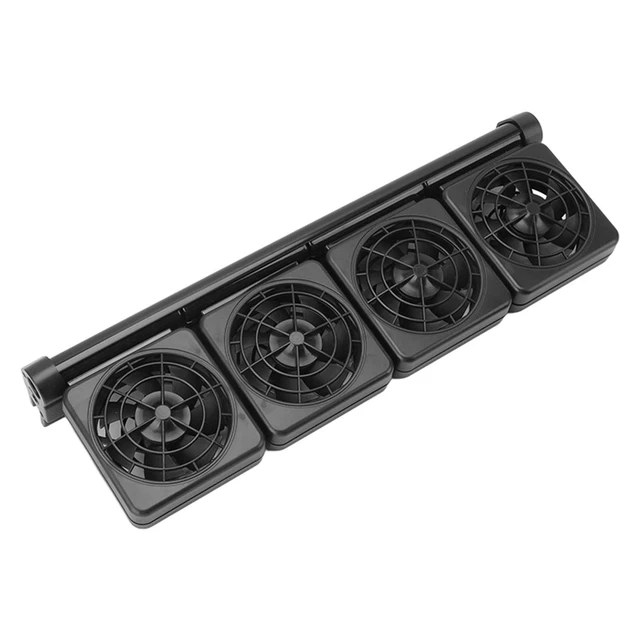 Fish Tank Cooling Fan Adjustable 2 Level Aquarium Chillers For Salt Wa Yuw