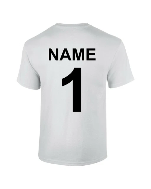 Damen Funktionsshirt mit Rückennummer und Name, Sportshirt Laufshirt Trikot