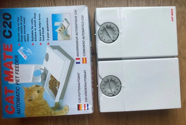 CAT MATE C20 Automatic Pet Feeder Cats Dogs Boxed With Ice Pack