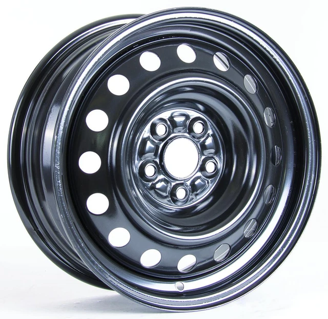 15 INCH BLACK Steel Wheel Rim for Toyota Matrix, RTX X45921 15x6 5x100 ...