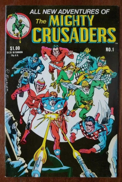MIGHTY CRUSADERS # 1 Red Circle / Archie 1983 FN+
