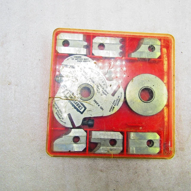 Shaper cutter set by Craftsman