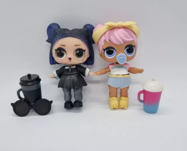 LOL Surprise Dolls Series 3 Confetti Pop. Opposites Club - Dusk and Dawn Set.