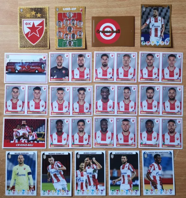 Fk crvena zvezda soccer team logo soccer teams decals, decal sticker #13535