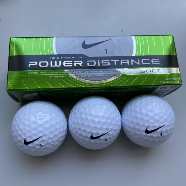 3x Balles de golf Nike Précision Power Distance PD Soft - NEUF